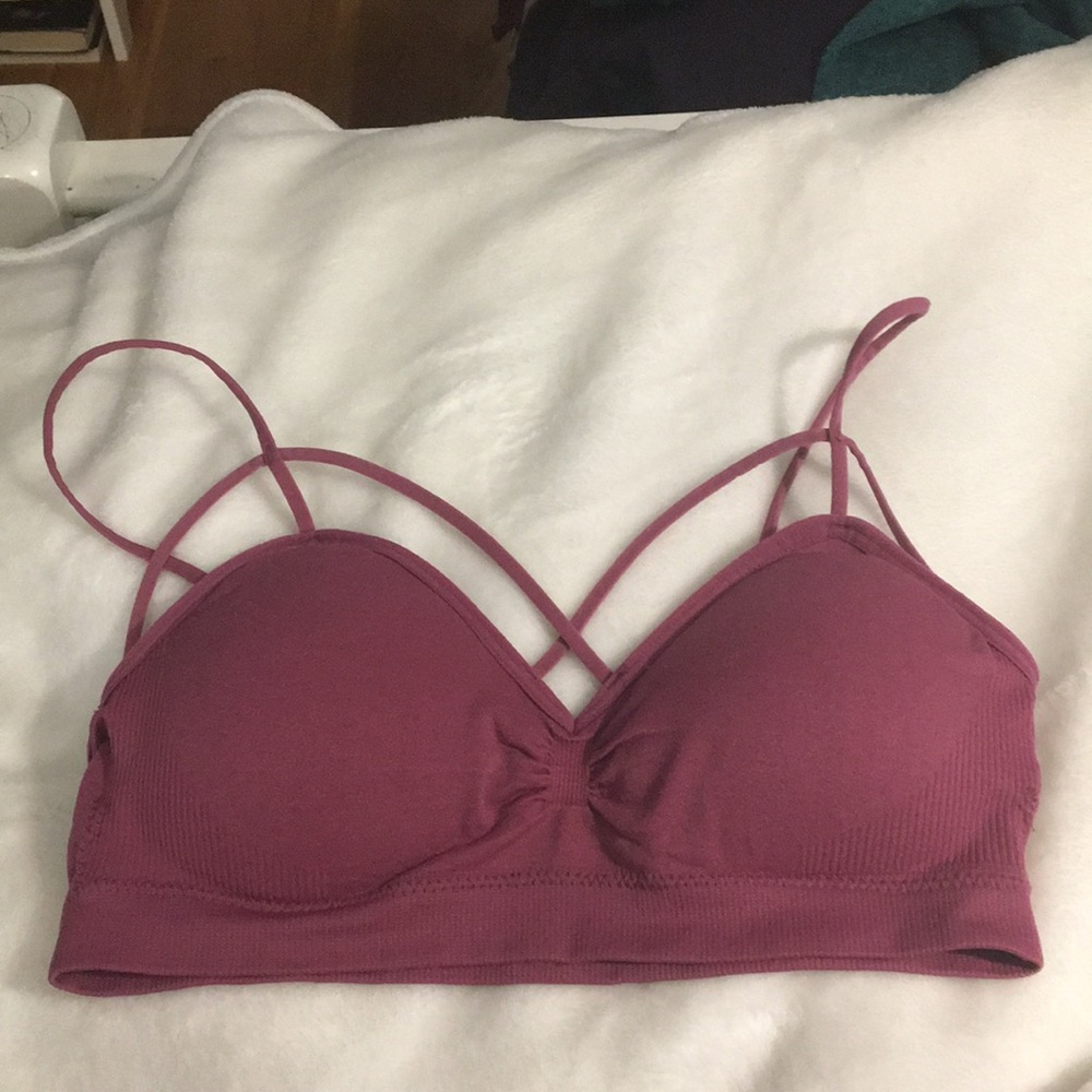 LF pink bralette